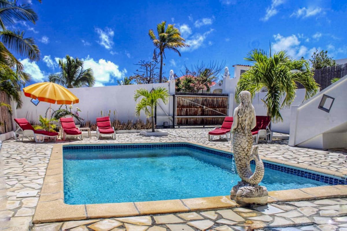 A louer villa Orientale Saint Martin-terrasse-2